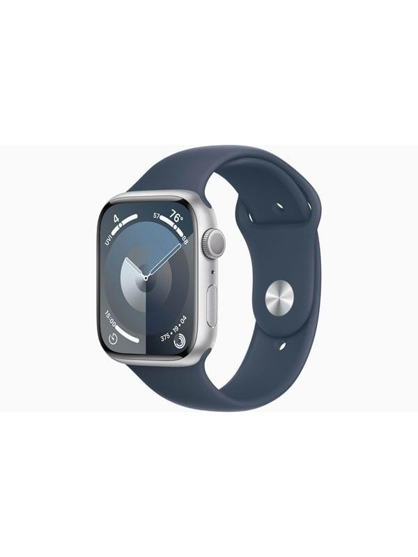 Apple Watch Series 9 GPS 45mm med Stormblå Sportband