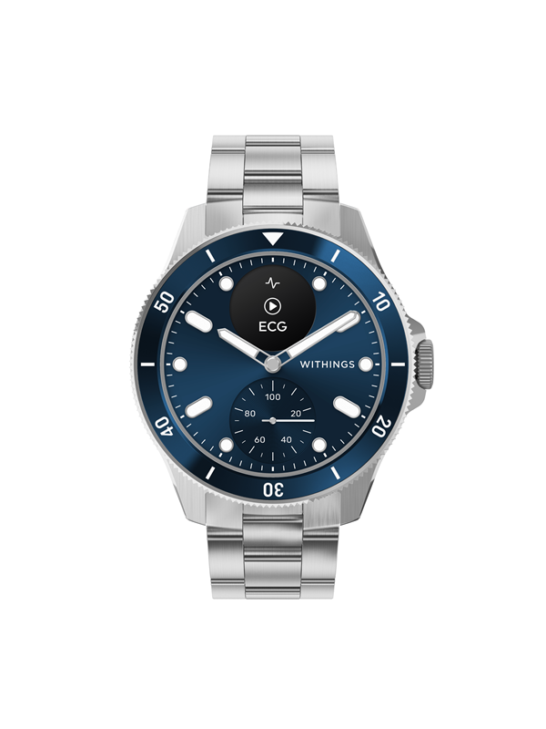 Scanwatch Nova 42mm Blå – Smartwatch til sundhedsovervågning