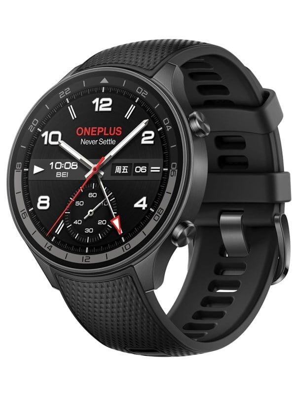 OnePlus Watch 2R – Smartwatch med GPS i Gunmetal Grey