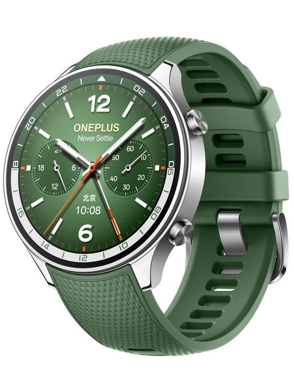 OnePlus Watch 2R i Skovgrøn – Elegant Smartwatch med GPS