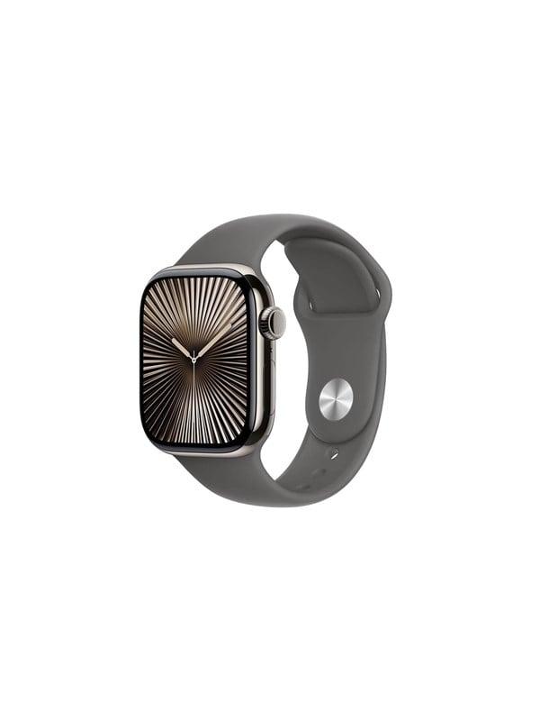 Apple Watch Series 10 GPS + Cellular – Titan & Stengrå Band