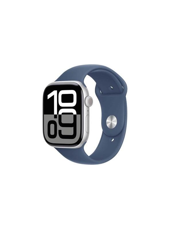 Apple Watch Series 10 GPS + Cellular – Sølv Aluminium Smartwatch