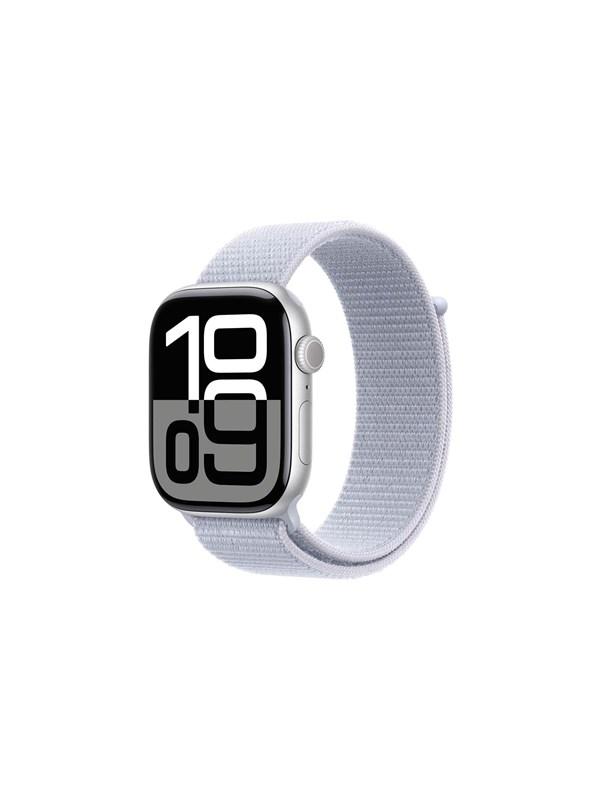 Apple Watch Series 10 GPS + Cellular 46mm – Sølv Aluminium