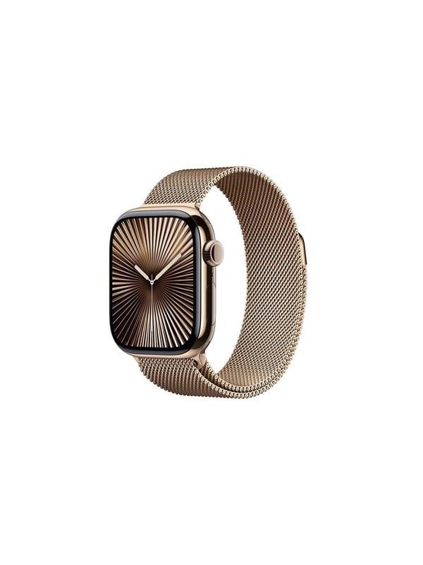 Apple Watch Series 10 GPS + Cellular i Guld Titanium - Smartwatch