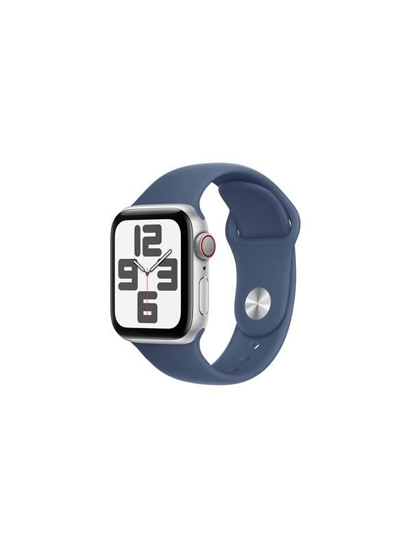 Apple Watch SE GPS + Cellular 40mm med Denim Sport Band