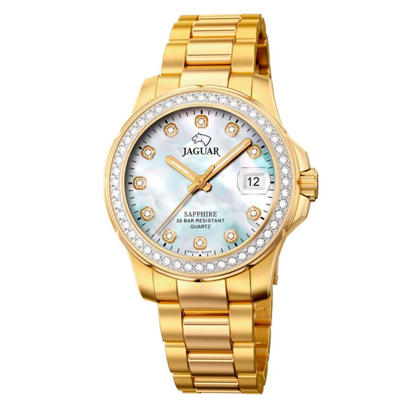 Elegant vandtæt dameur – Jaguar Lady Diver J895 1