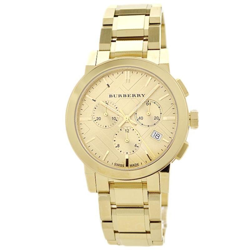 Burberry Heymarket Gold BU9753 – Elegant guld dameur