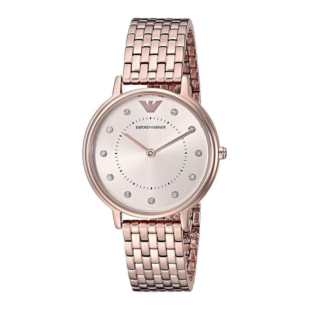 Elegant Roséguld Dameur fra Emporio Armani - Must-Have!