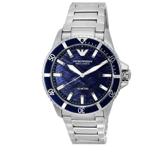 Emporio Armani Diver Automatisk Blåt Herreur – Stilfuld Elegance!