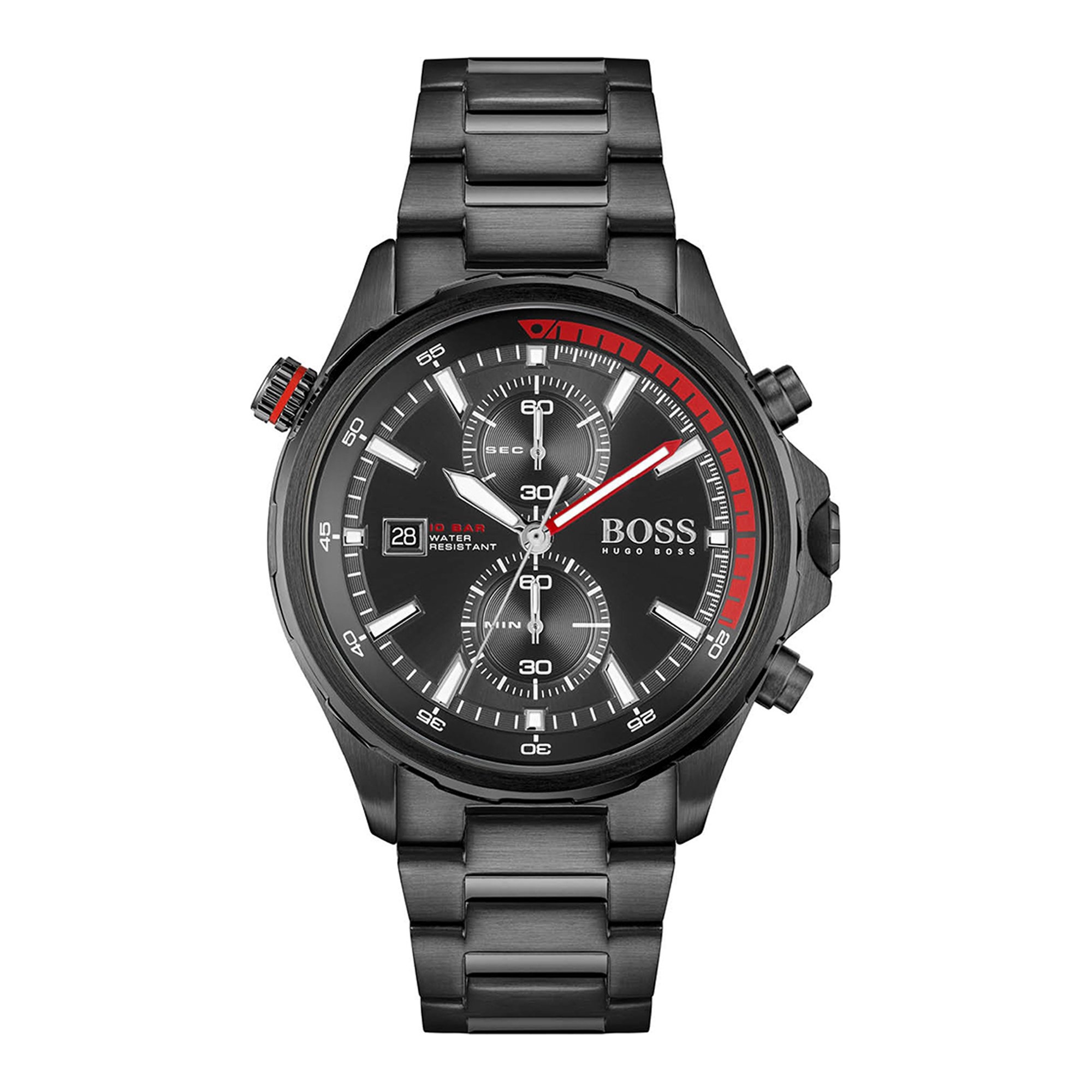Hugo Boss Globetrotter Rødt Herreur – Eksklusiv Elegance