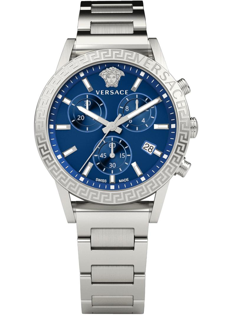 Versace Sport Tech Blue Silver Dameur – Elegance til Håndleddet