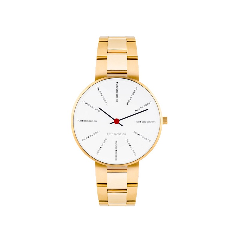 Arne Jacobsen Bankers Ur 53107 – Tidløs Designklassiker