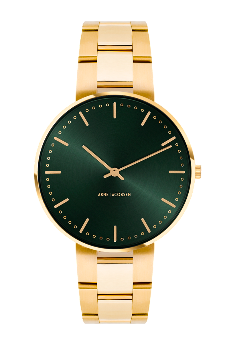 City Hall Evergreen Dameur – Elegant ur fra Arne Jacobsen