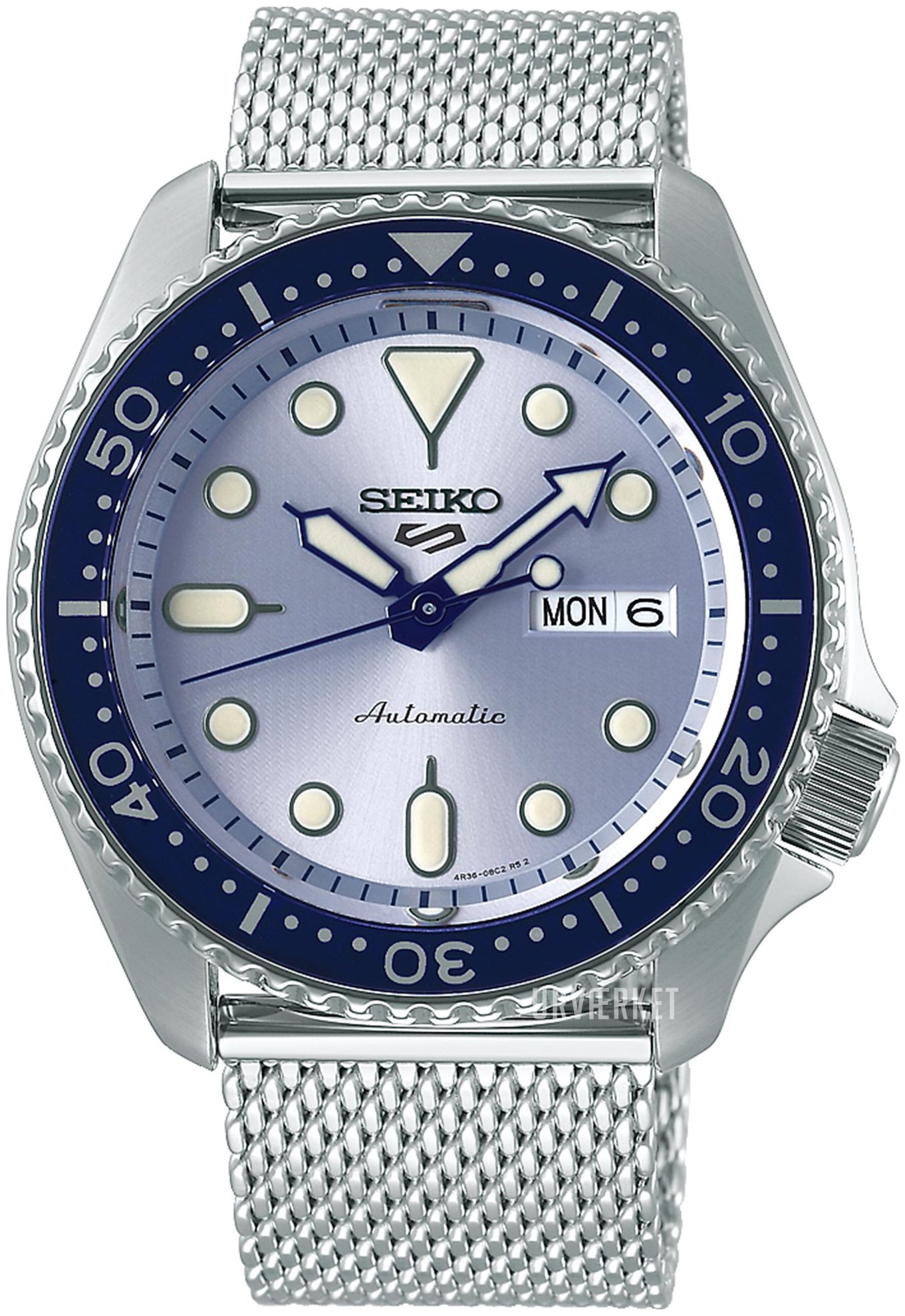5 Sports Automatic Mesh Herreur fra Seiko