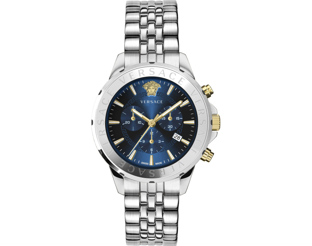 Signature Blue Herreur Vev601923 fra Versace