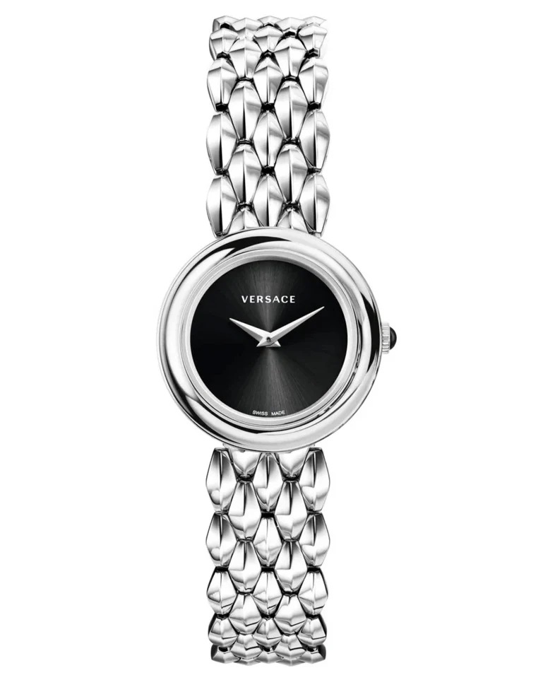 V Flare Silver Dameur Vebn00618 fra Versace