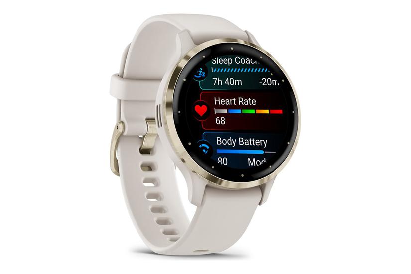 Venu 3s   Elfenben   Smart Ur Med Bånd   8 Gb fra Garmin