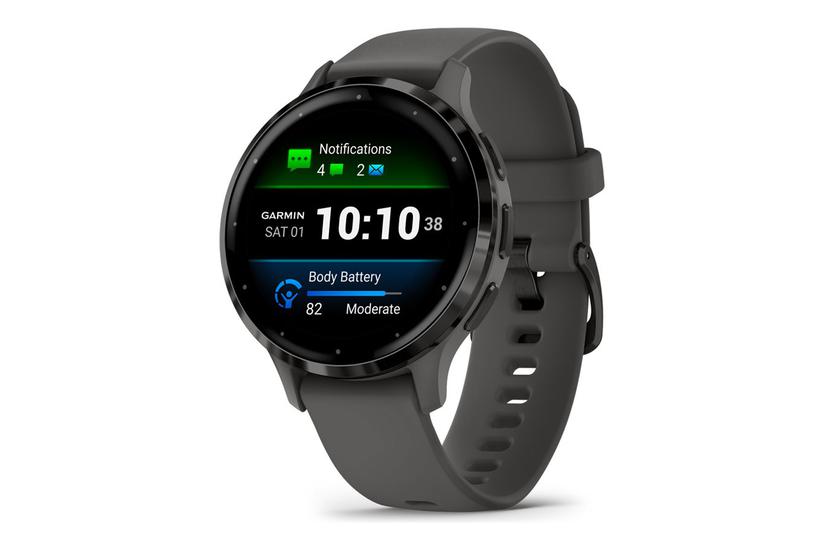 Venu 3s   Småstensgrå   Smart Ur Med Bånd   8 Gb fra Garmin