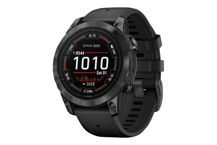 Epix Pro Standard Edition 2. Generation   Skifergrå Fiberforstærket Polymer   Ja Smart Ur Med Bånd   Sort   32 Gb fra Garmin