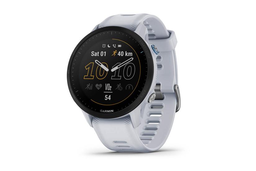 Forerunner 955 Sportsur Med Rem   32 Gb   Whitestone fra Garmin