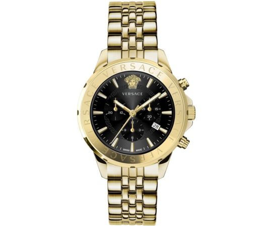 Signature Gold Herreur Vev602123 fra Versace