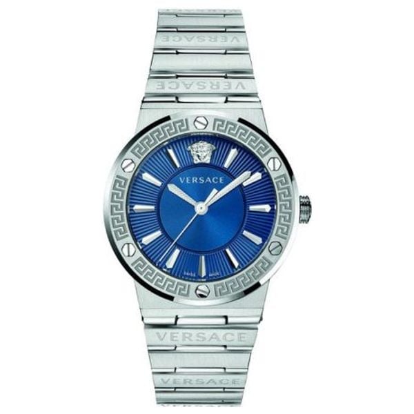 Greca Silver Blue Dameur Vevh00520 fra Versace