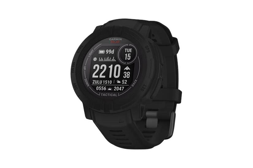 Instinct 2 Solar Tactical Edition   Sort   Sportsur Med Bånd   32 Mb fra Garmin
