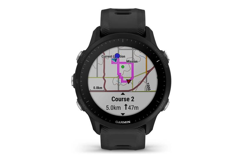 Forerunner 955 Sportsur Med Rem   32 Gb   Sort fra Garmin