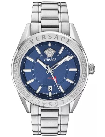 V Code Silver Herreur Veafa0424 fra Versace